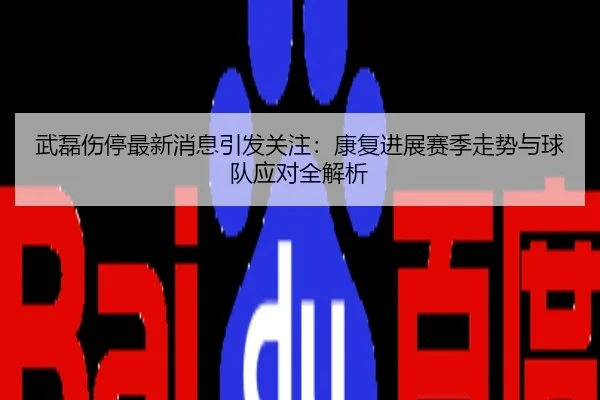 武磊伤停最新消息引发关注：康复进展赛季走势与球队应对全解析
